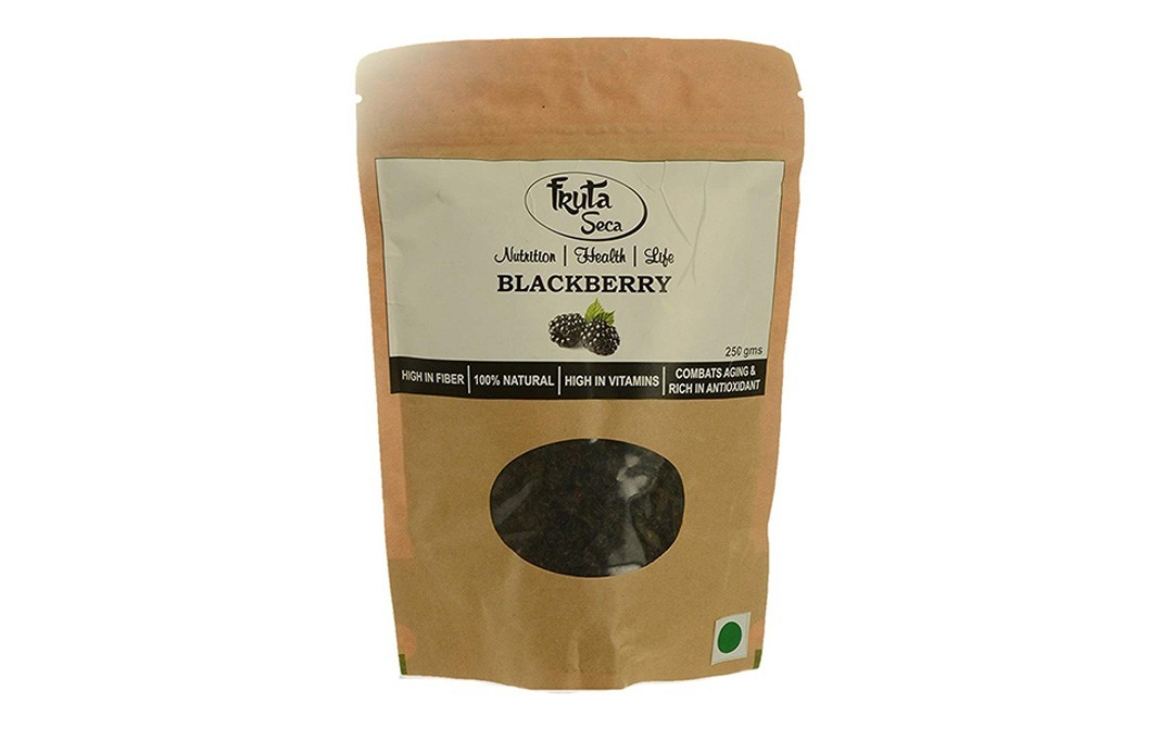 Fruta Seca Blackberry    Pack  250 grams